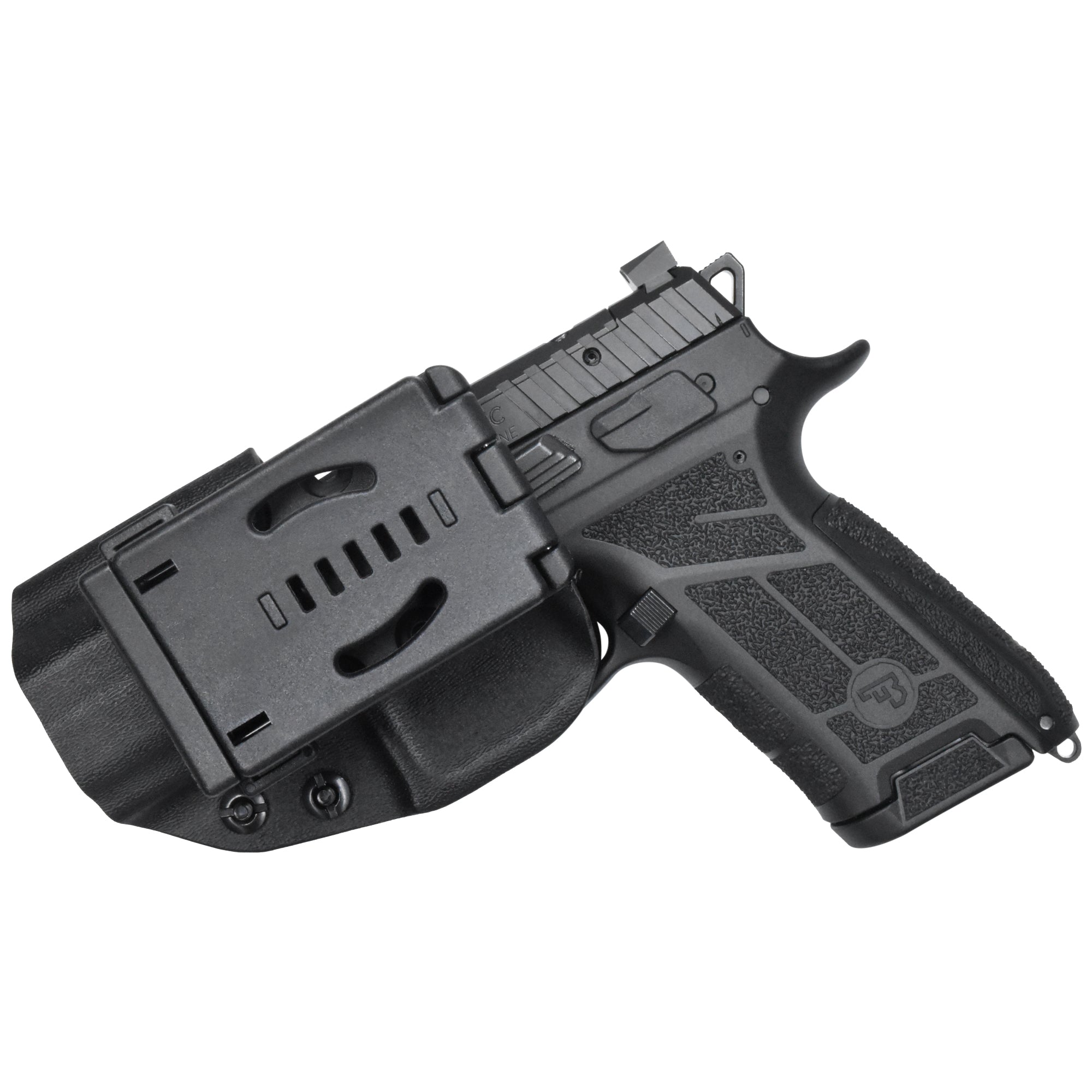 CZ P-09 C Nocturne OWB Concealment/IDPA Holster - CZ P-09 C