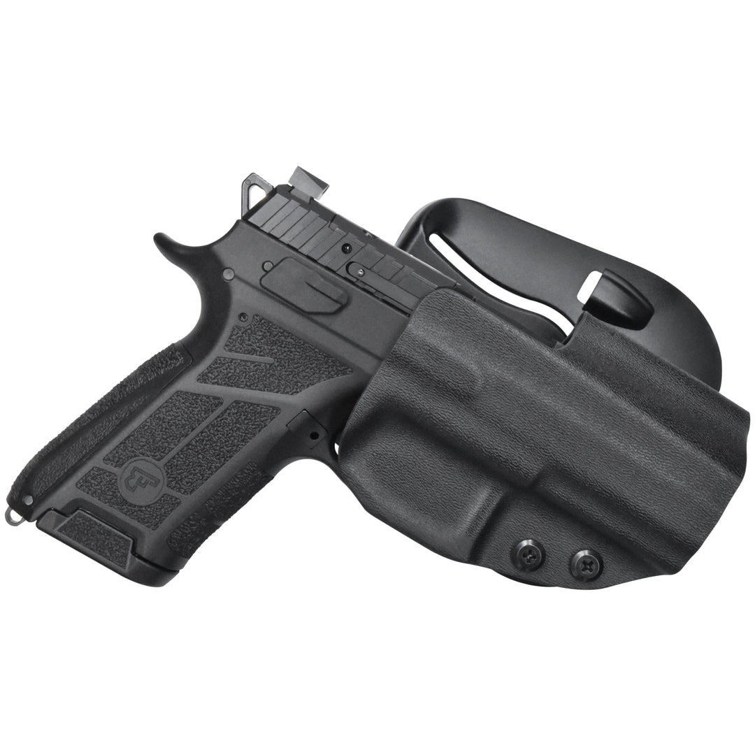 CZ P-09 C Nocturne OWB Paddle Holster Black 1