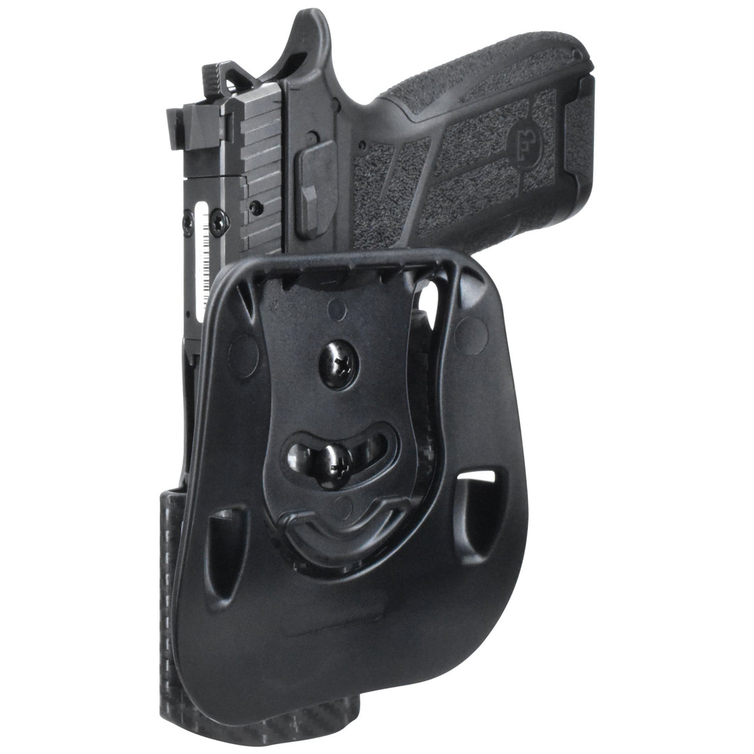 CZ P-09 C Nocturne OWB Paddle Holster Carbon Fiber 3