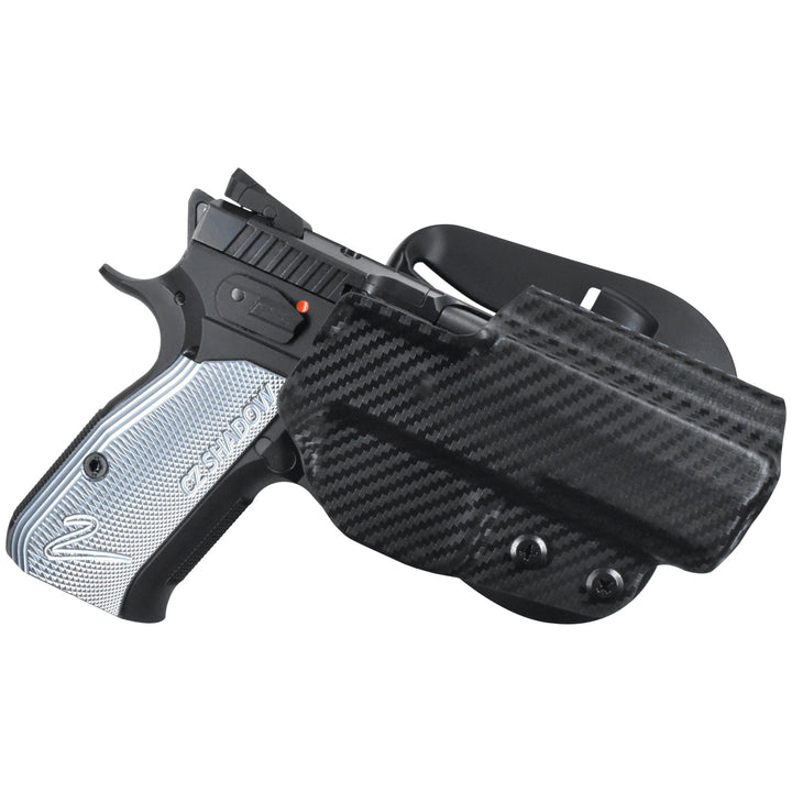 CZ Shadow 2 Compact OWB Paddle Holster Carbon Fiber 1