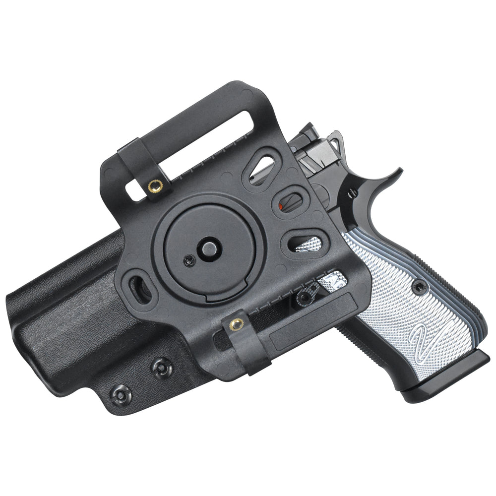 CZ Shadow 2 Compact OWB Quick detach Belt Loop Holster Black 2