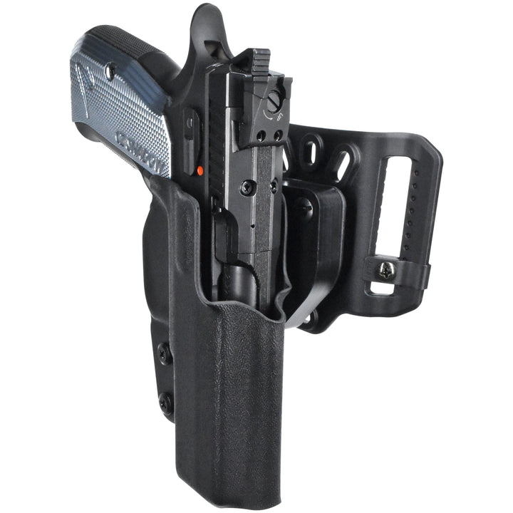CZ Shadow 2 Compact OWB Quick detach Belt Loop Holster Black 3