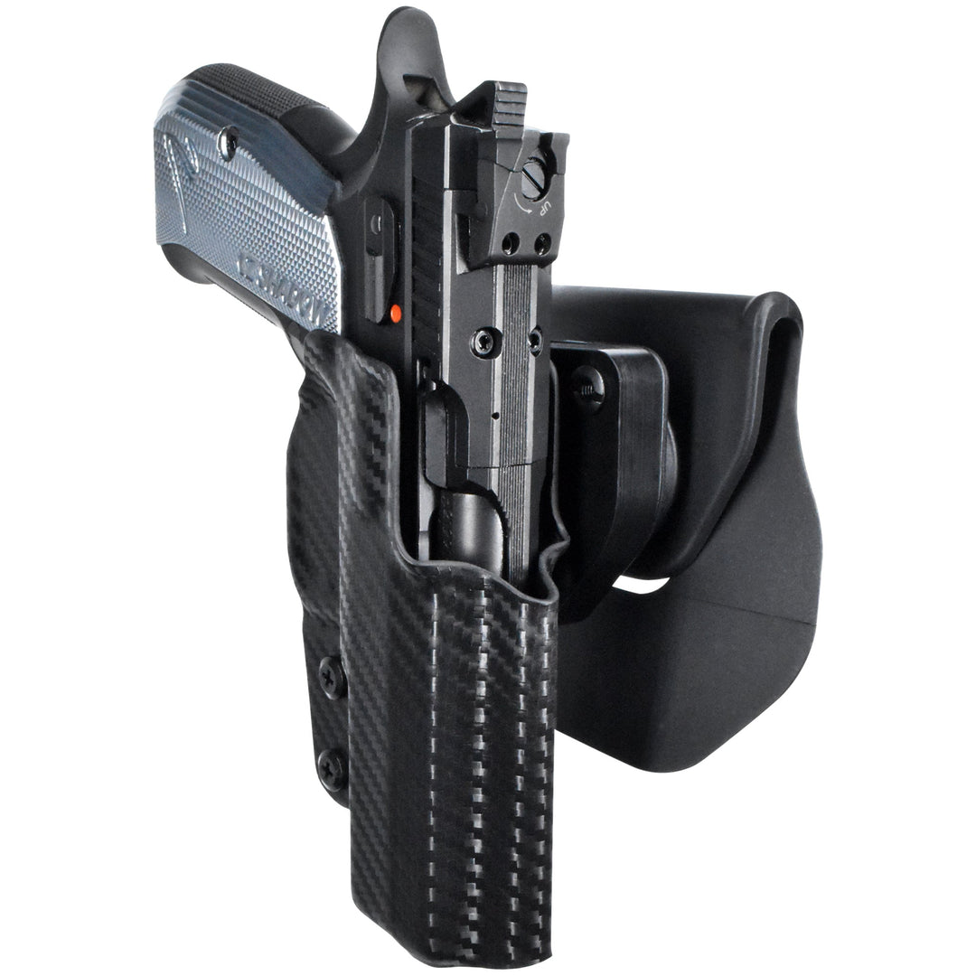 CZ Shadow 2 Compact OWB Quick detach Paddle Holster Carbon Fiber 1