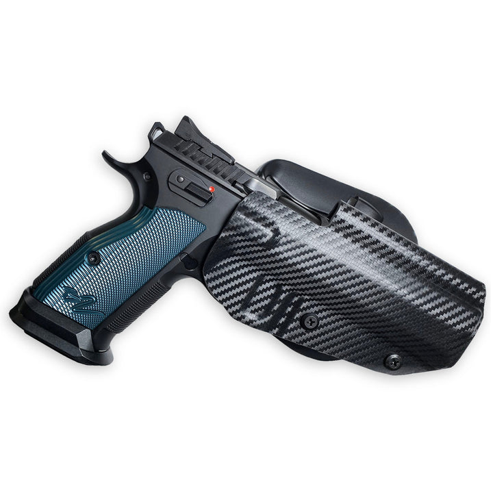 CZ Tactical Sport 2 OWB Paddle Holster Carbon Fiber 1