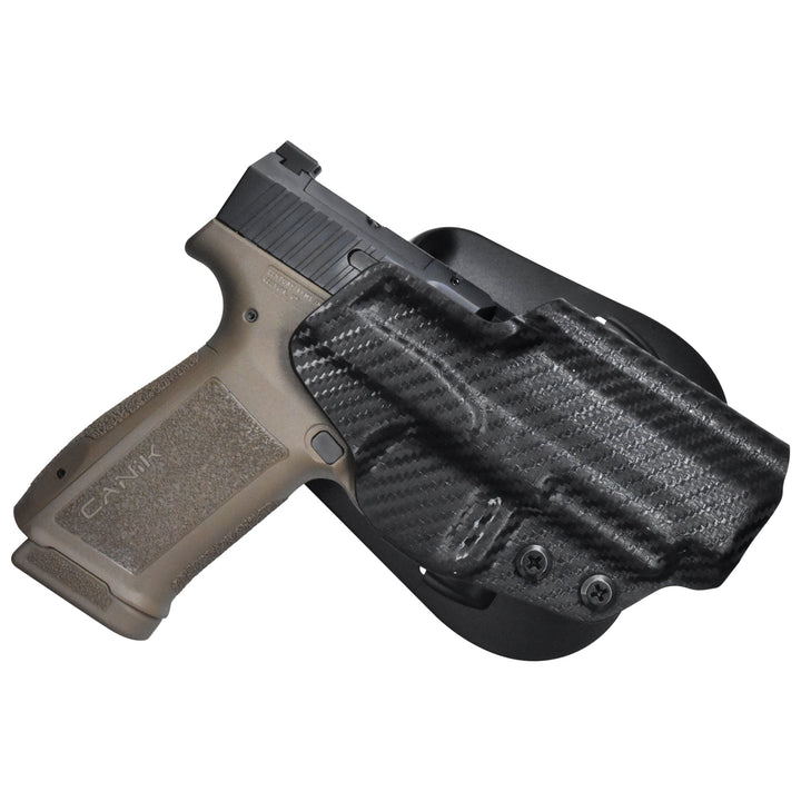 Canik METE MC9LS OWB Paddle Holster Carbon Fiber 1