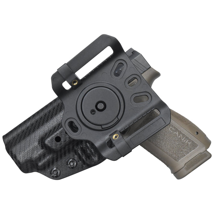 Canik METE MC9LS OWB Quick detach Belt Loop Holster Carbon Fiber 2