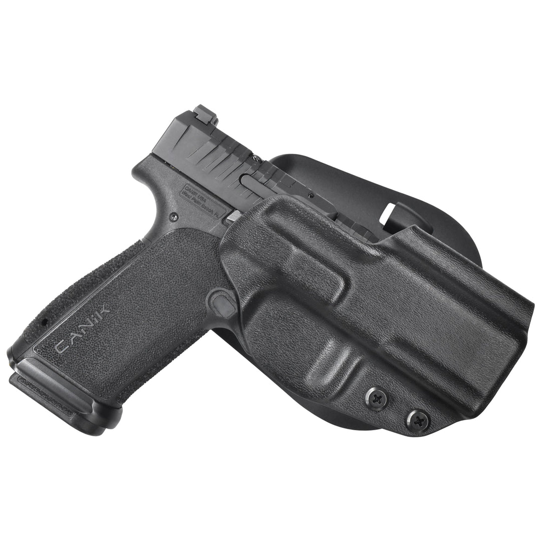 Canik METE MC9 Prime OWB Paddle Holster Black 1