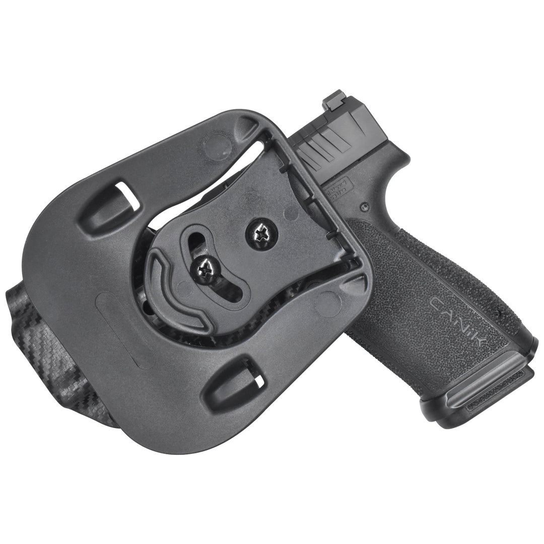 Canik METE MC9 Prime OWB Paddle Holster Carbon Fiber 2