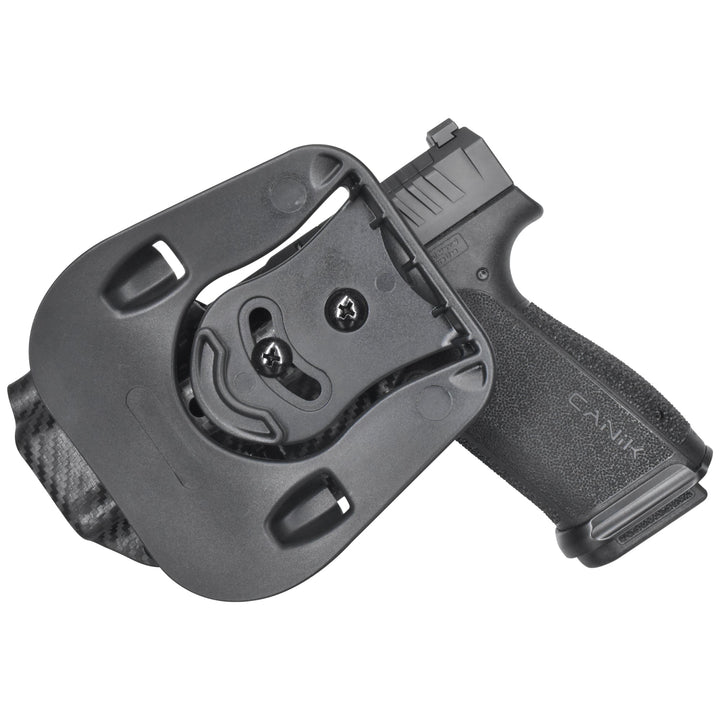 Canik METE MC9 Prime OWB Paddle Holster Carbon Fiber 2