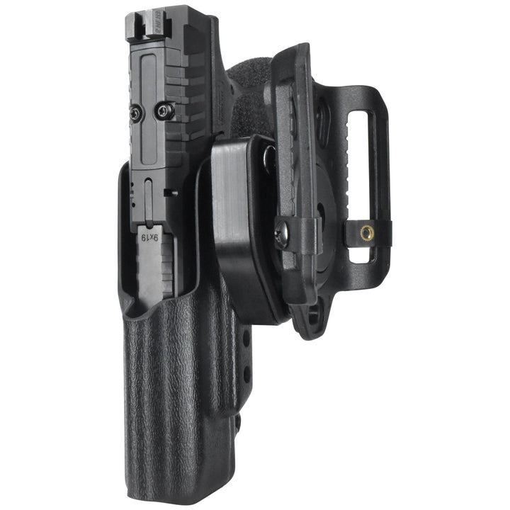 Canik METE MC9LS OWB Quick detach Belt Loop Holster Black 4