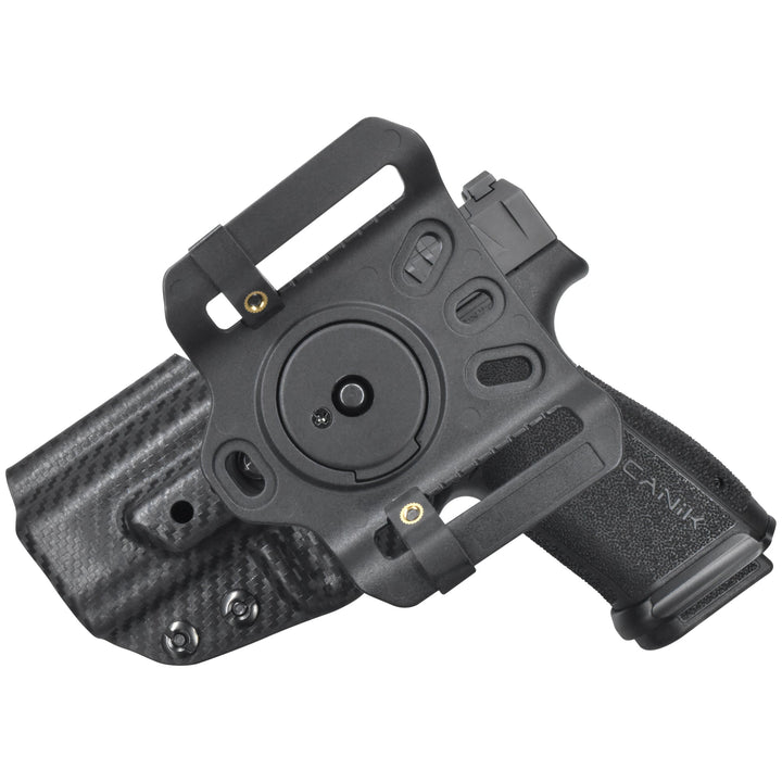 Canik METE MC9LS OWB Quick detach Belt Loop Holster Carbon Fiber 2