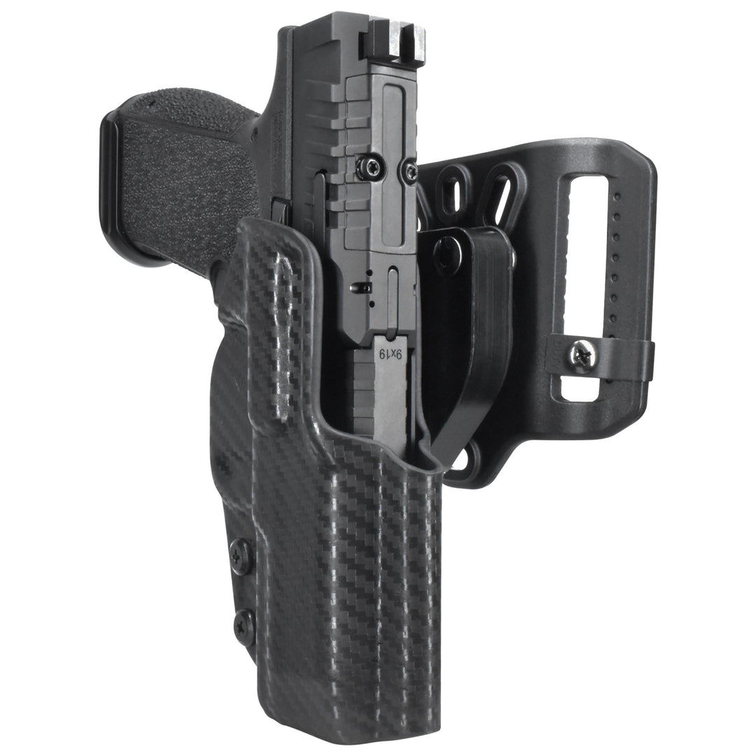 Canik METE MC9LS OWB Quick detach Belt Loop Holster Carbon Fiber 3