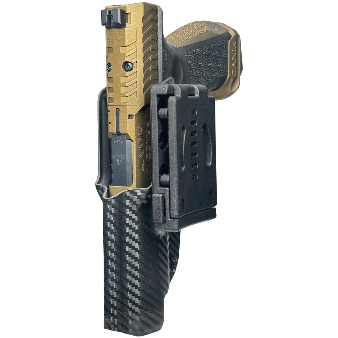 Canik TTI Combat OWB Concealment/IDPA Holster Carbon Fiber 8