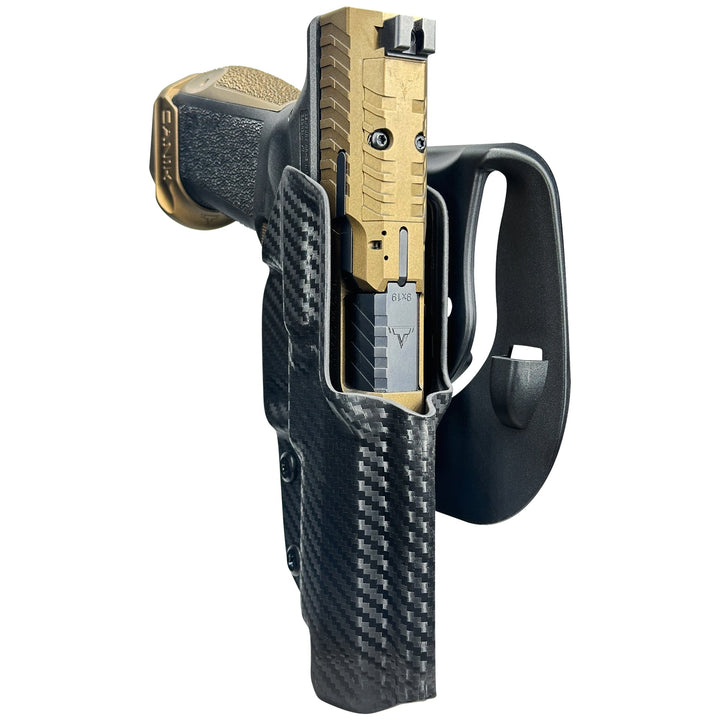 Canik TTI Combat OWB Paddle Holster Carbon Fiber 7