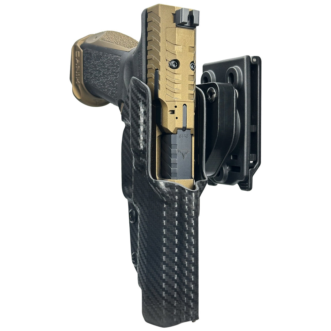 Canik TTI Combat OWB Quick Detach IDPA Holster Carbon Fiber 7