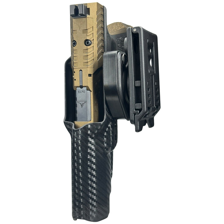 Canik TTI Combat OWB Quick Detach IDPA Holster Carbon Fiber 8