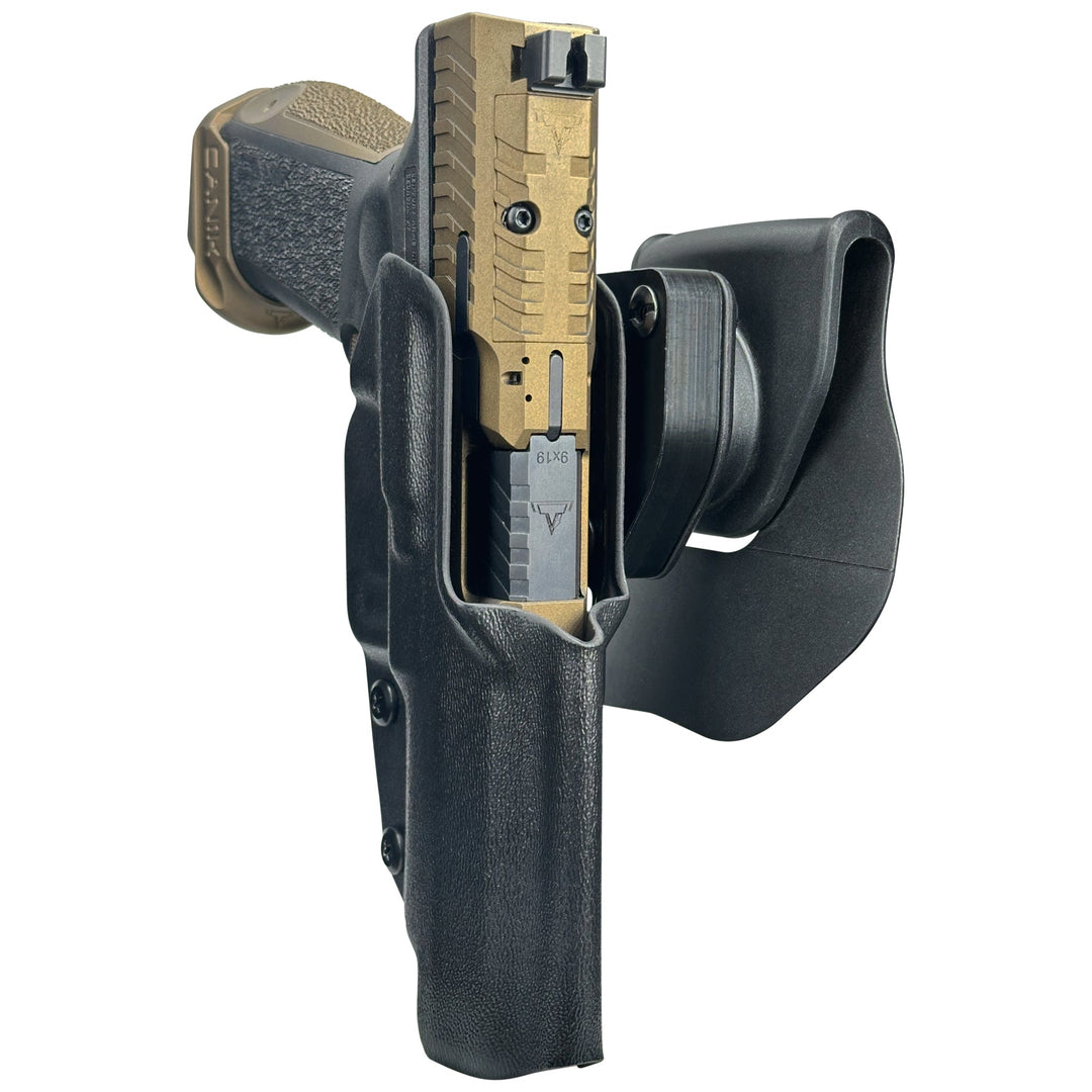 Canik TTI Combat OWB Quick detach Paddle Holster Black 3