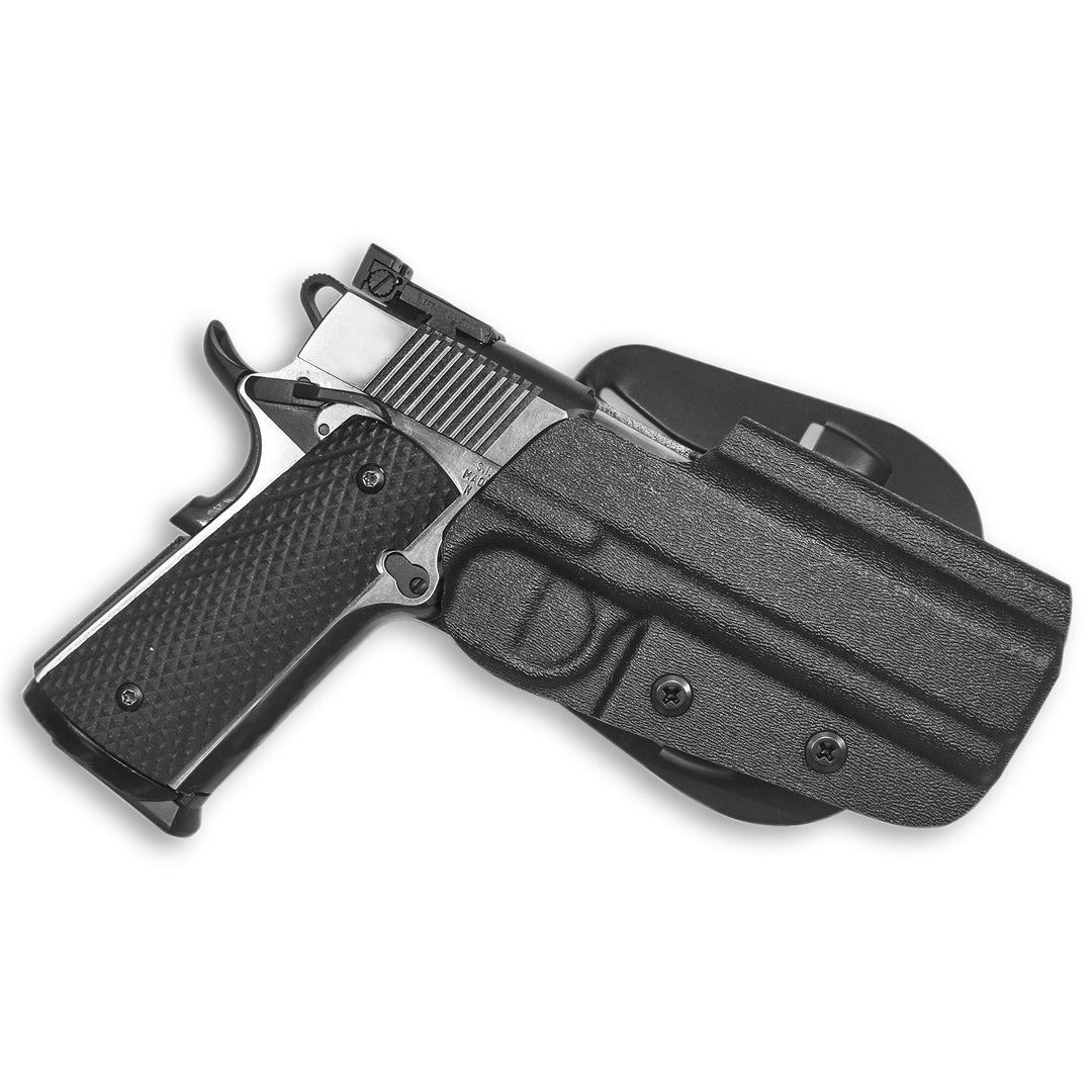 1911 4.25" OWB Paddle Holster  Black 1