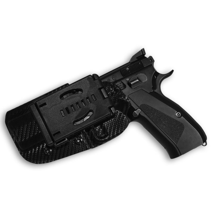 CZ 75 SP-01 OWB Concealment/IDPA Holster Carbon Fiber 2