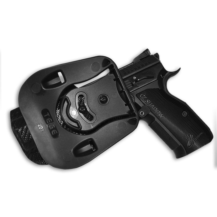 CZ Shadow 2 OWB Paddle Holster Carbon Fiber 2