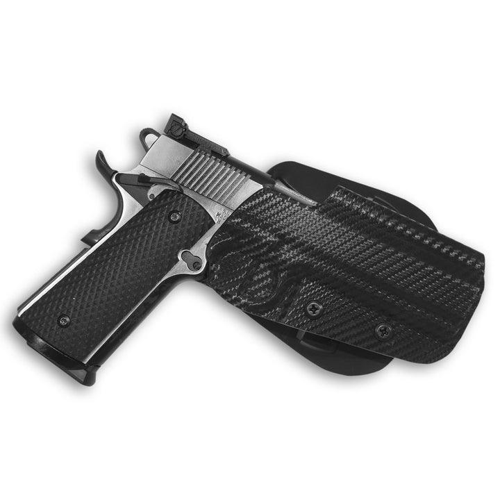 1911 5" OWB Paddle Holster Carbon Fiber 1