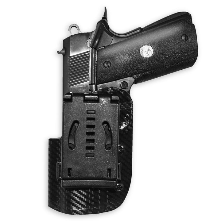 1911 4.25" OWB Concealment/IDPA Holster Carbon Fiber 4