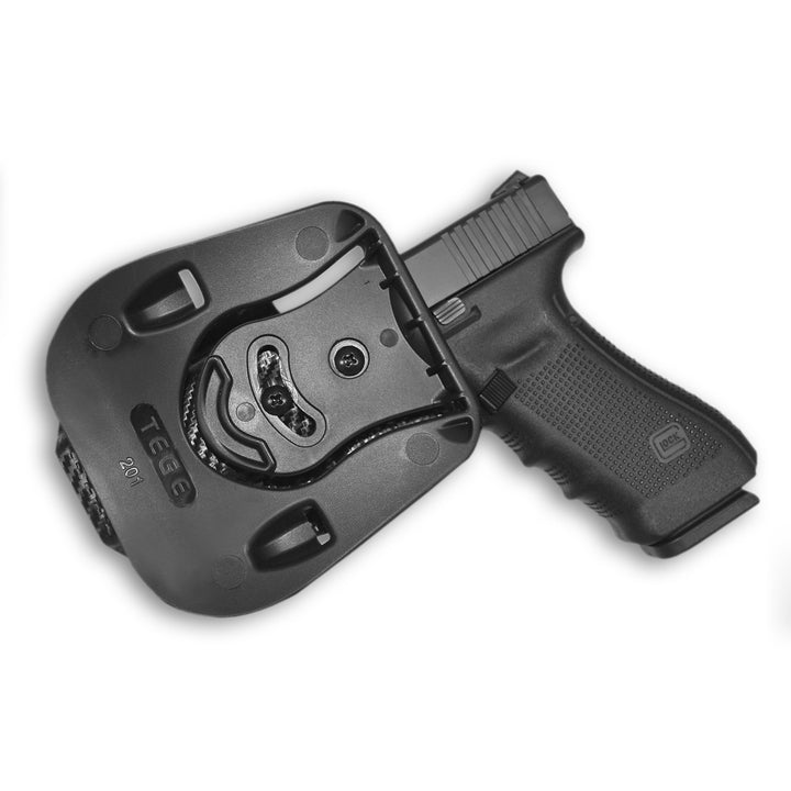 Glock 17/22/44/45 OWB Paddle Holster Carbon Fiber 2