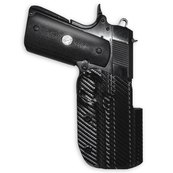 1911 4.25" OWB Concealment/IDPA Holster Carbon Fiber 3