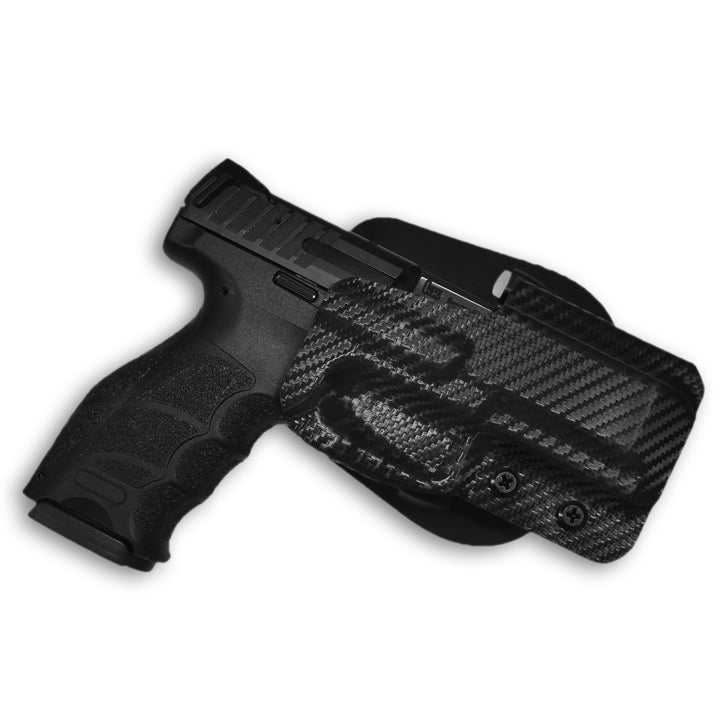 H&K VP9 OWB Paddle Holster Carbon Fiber 1