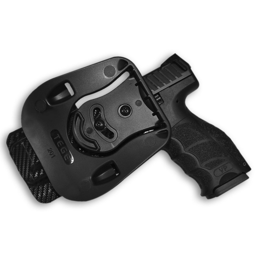 H&K VP9 OWB Paddle Holster Carbon Fiber 2