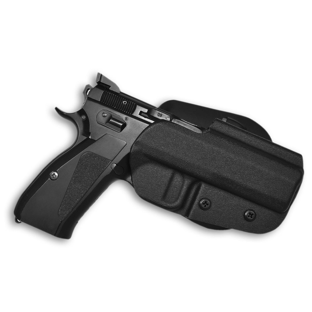 CZ 75 SP-01 OWB Paddle Holster Black 1