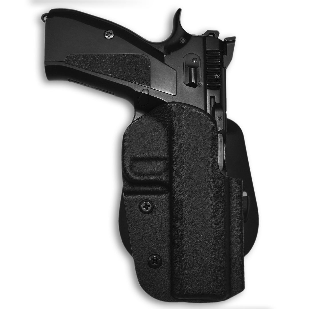 CZ 75 SP-01 OWB Paddle Holster Black 3