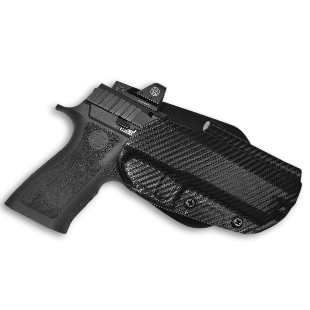 Sig P320X5/P320 X5 Legion OWB Paddle Holster Carbon Fiber 1