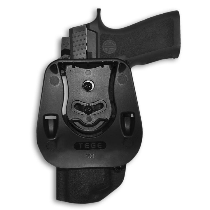 Sig P320X5/P320 X5 Legion OWB Paddle Holster Black 4