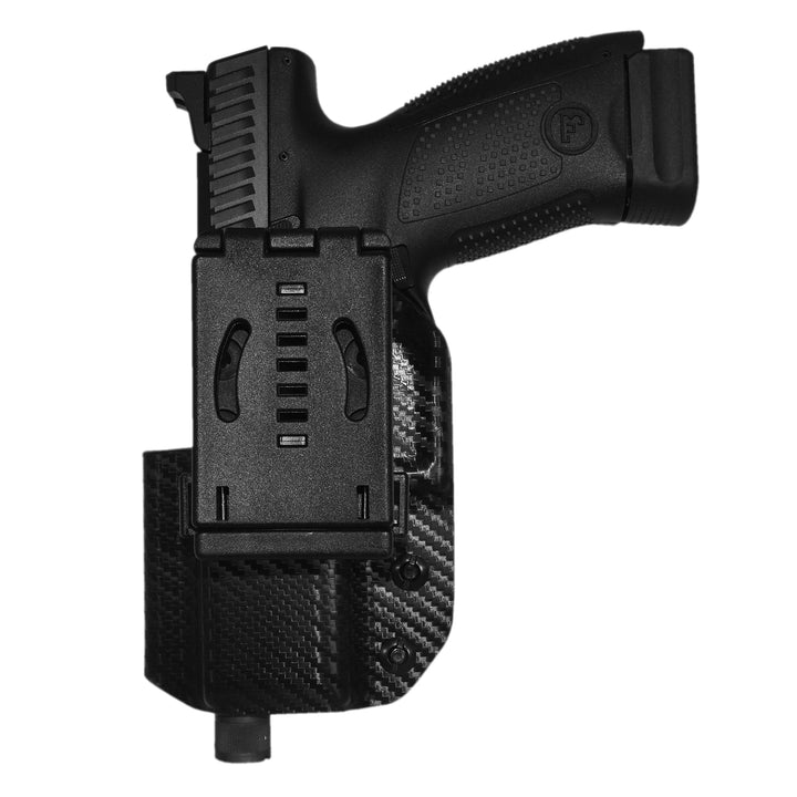 CZ P-10 C OWB Concealment/IDPA Holster  Carbon Fiber 4