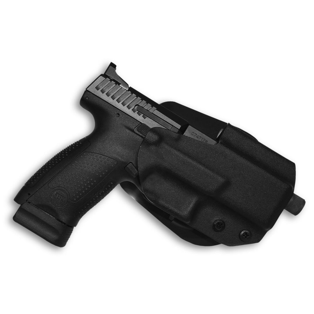 CZ P-10 C OWB Paddle Holster  Black 1