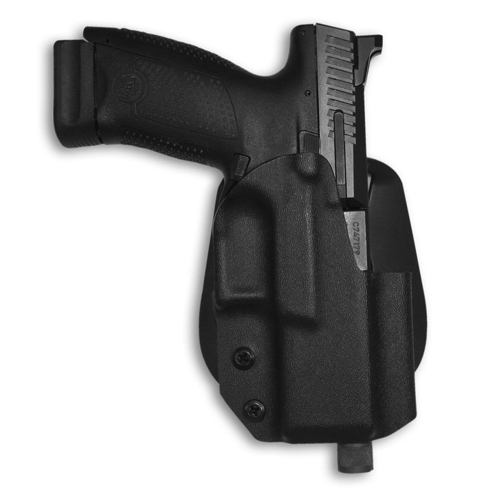 CZ P-10 C OWB Paddle Holster  Black 3