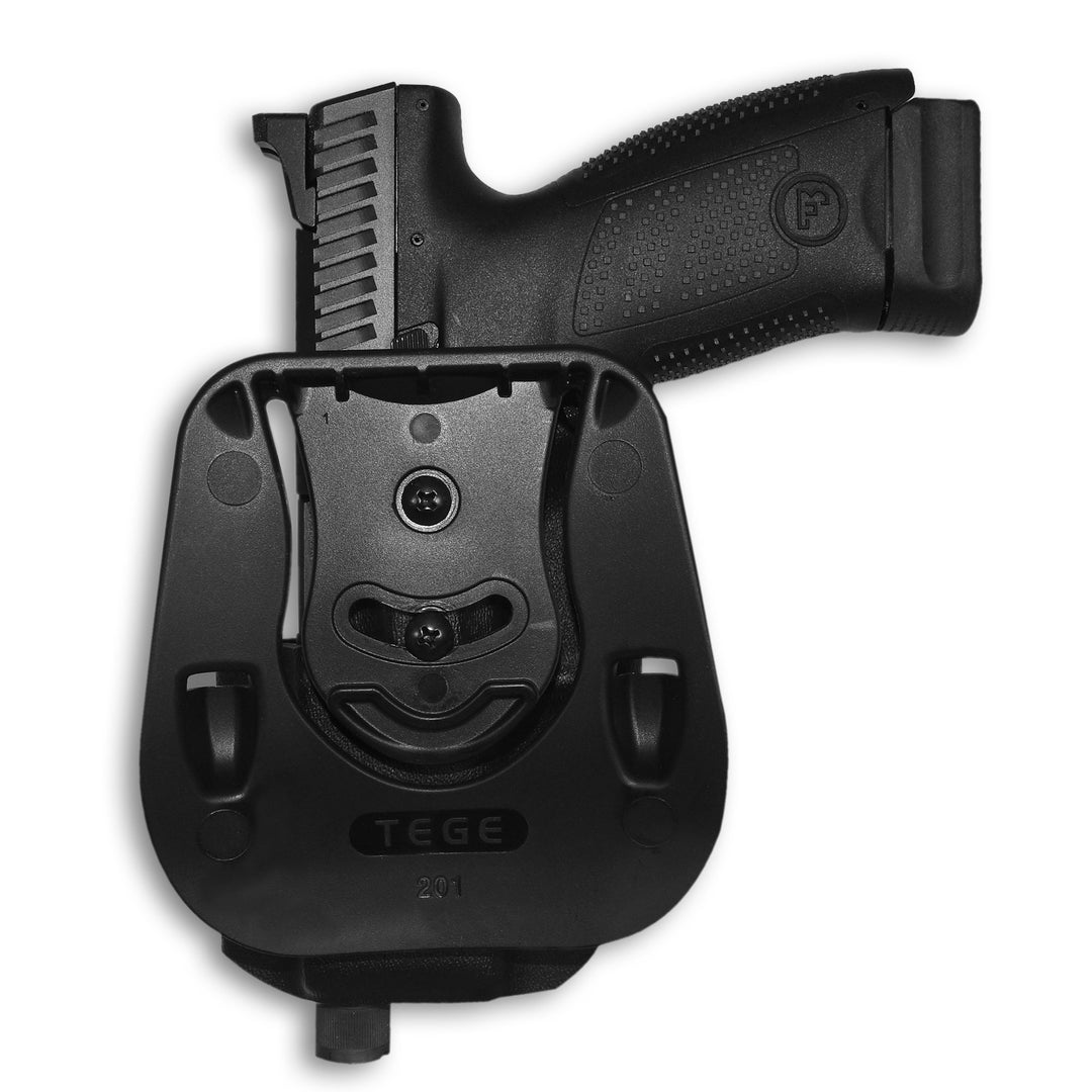 CZ P-10 C OWB Paddle Holster  Black 4