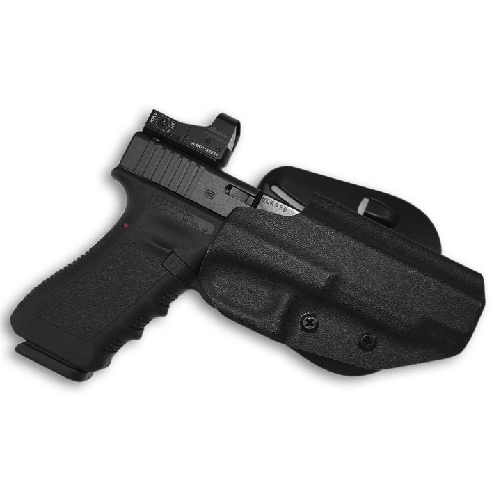 Glock 34/35 (Gen 1-5) OWB Paddle Holster Black 1