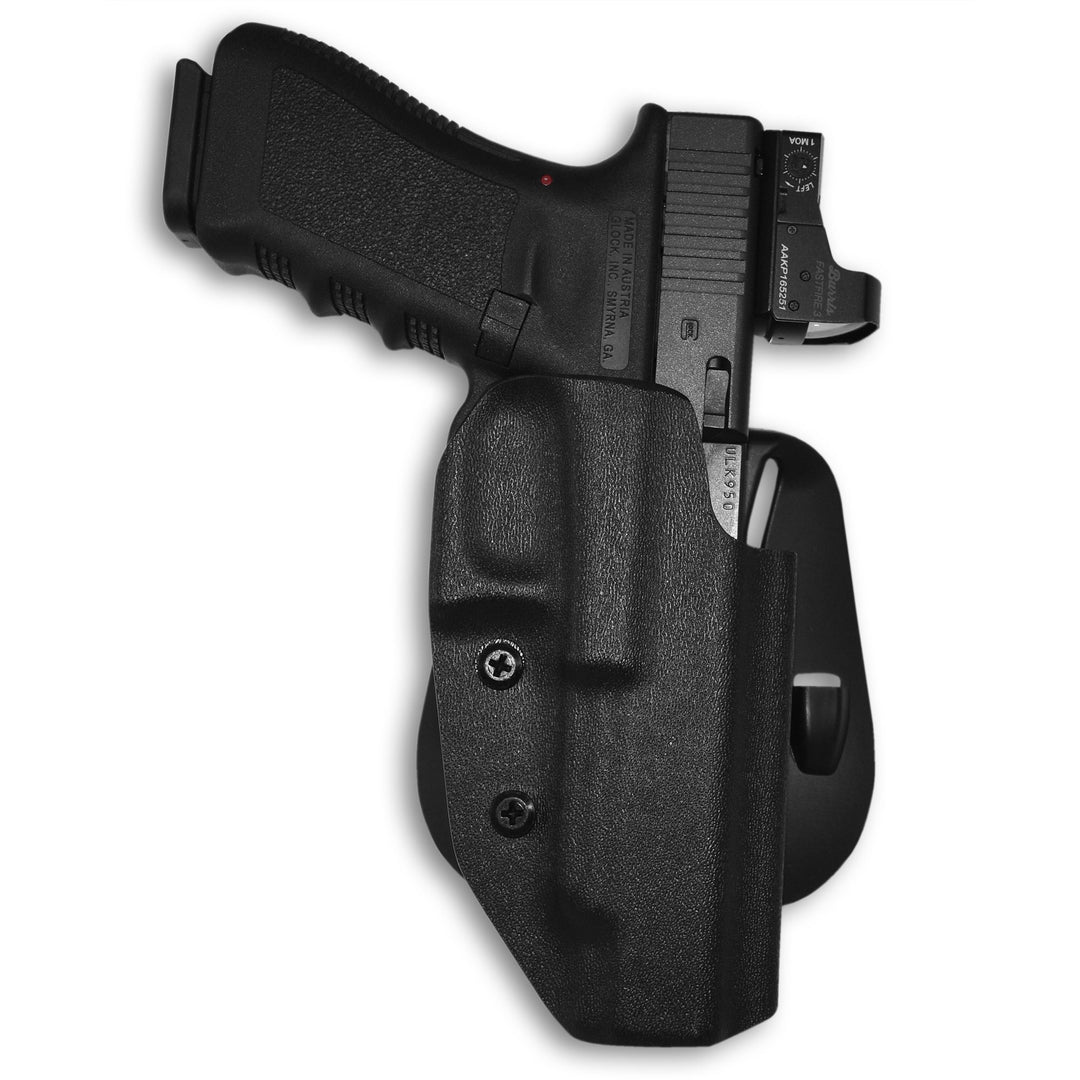 Glock 34/35 (Gen 1-5) OWB Paddle Holster Black 3