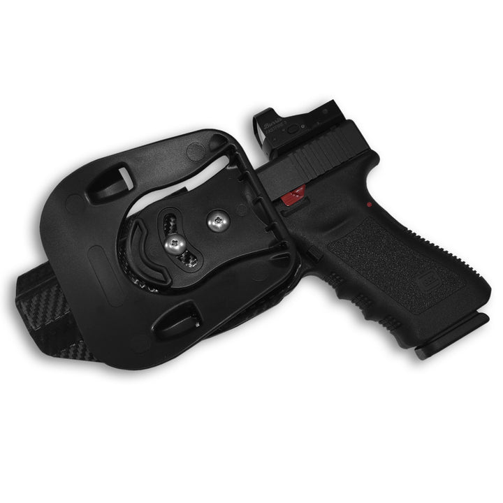 Glock 34/35 (Gen 1-5) OWB Paddle Holster Carbon Fiber 2