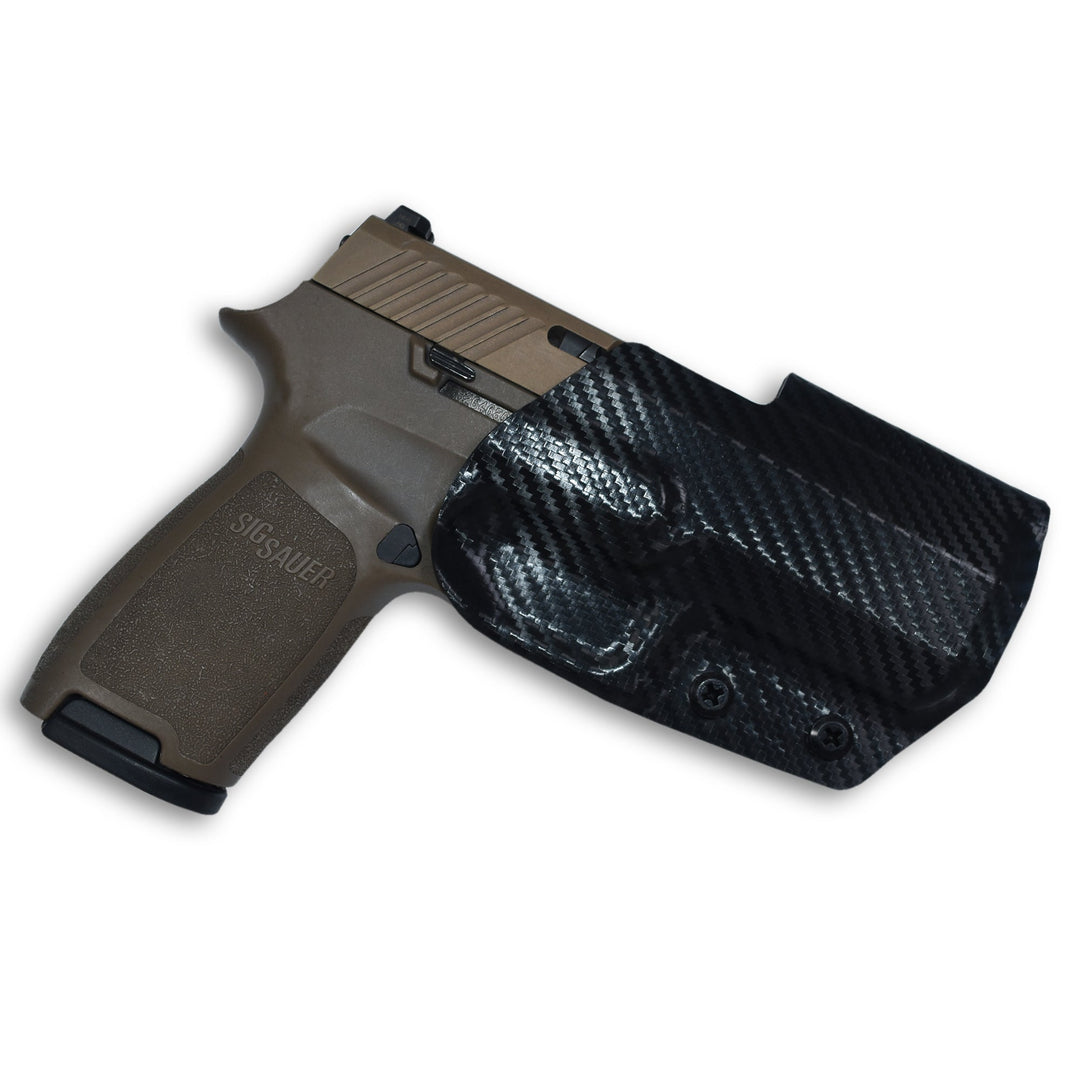 Sig P320 Compact/X-Carry OWB Concealment/IDPA Holster Carbon Fiber 1