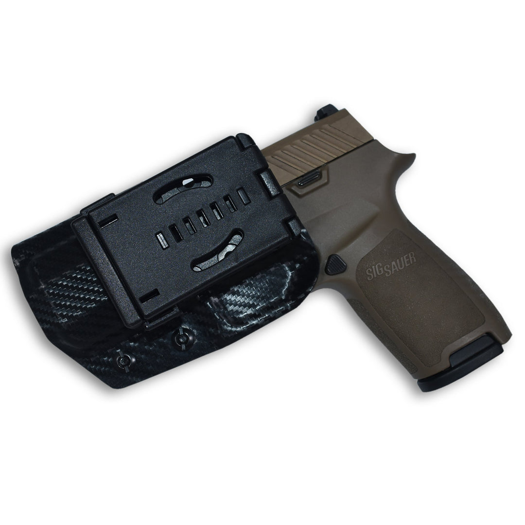 Sig P320 Compact/X-Carry OWB Concealment/IDPA Holster Carbon Fiber 2