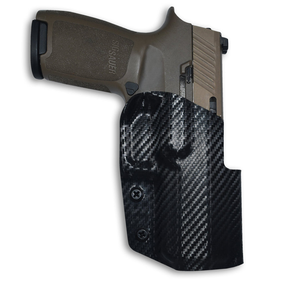 Sig P320 Compact/X-Carry OWB Concealment/IDPA Holster Carbon Fiber 3