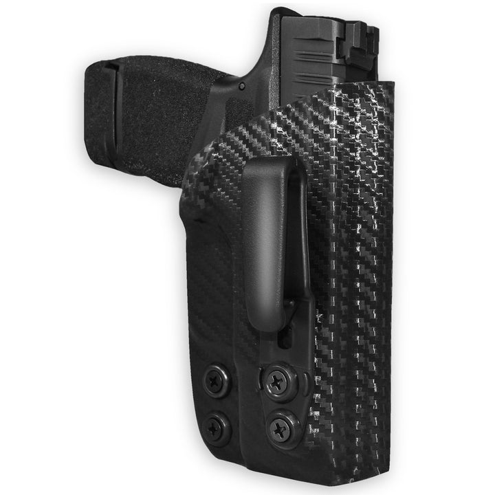 Springfield Hellcat IWB Full Cover Classic Tuckable Holster Carbon Fiber 5