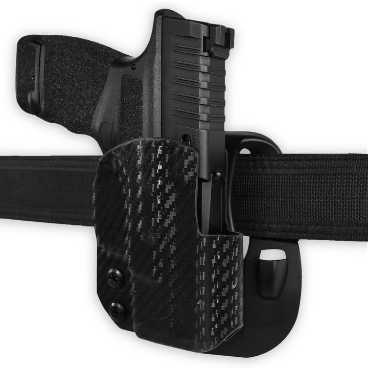 Springfield Hellcat OWB Paddle Holster Carbon Fiber 3