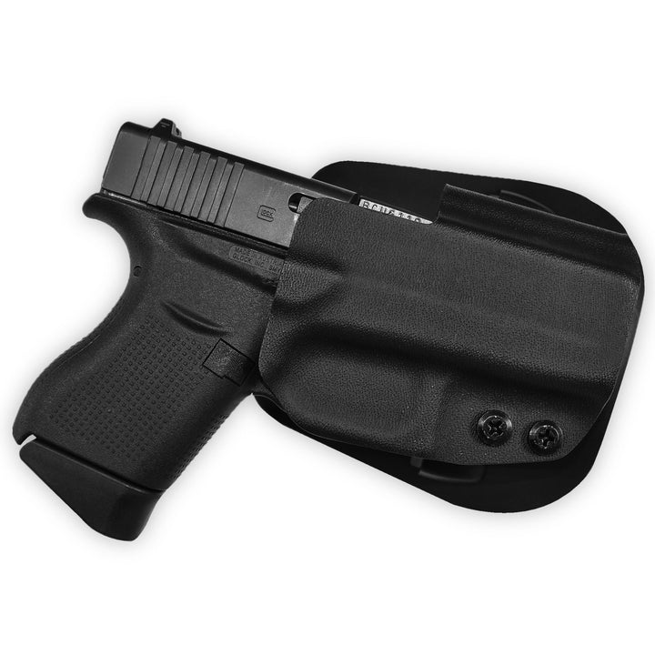 Glock 43 OWB Paddle Holster Holster Black 1