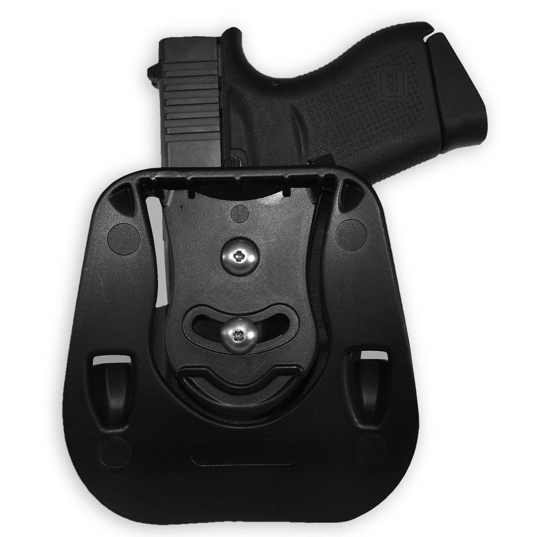 Glock 43 OWB Paddle Holster Holster Black 3