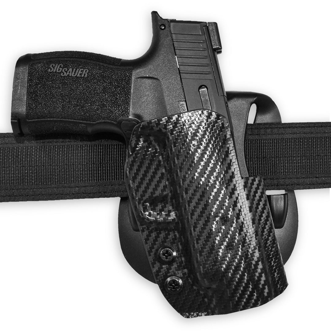 Sig Sauer P365XL OWB Paddle Holster Carbon Fiber 4