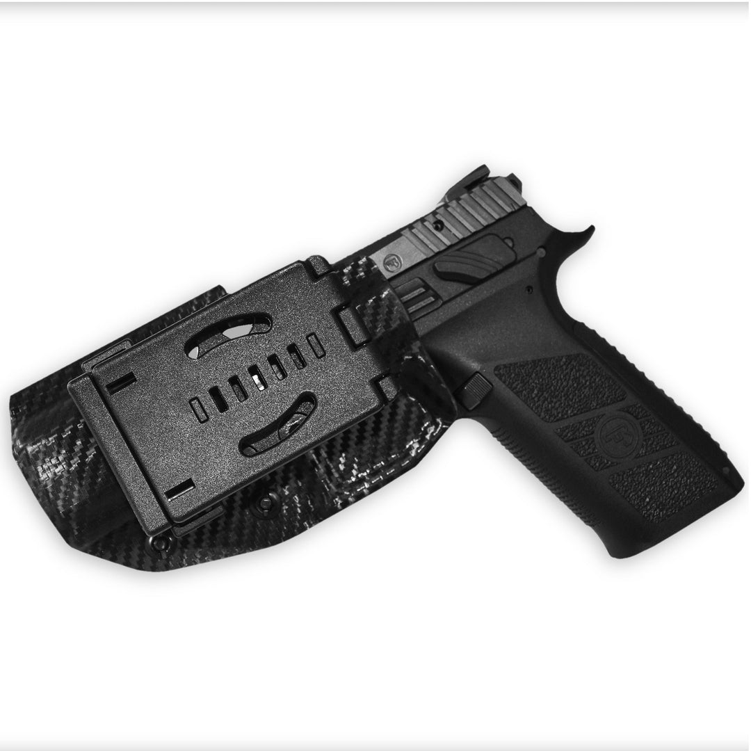 CZ P-09 OWB Concealment/IDPA Holster Carbon Fiber 2